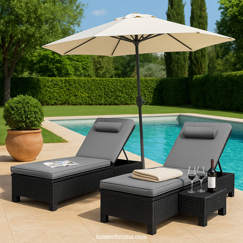 Maximizing Your Backyard: Rattan Sun Loungers vs Wicker Chaise Lounges