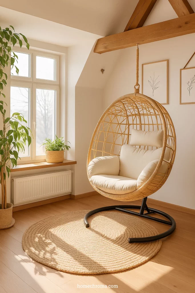 The Secret to Choosing a Rattan Hanging Chair You'll Actually Sit In