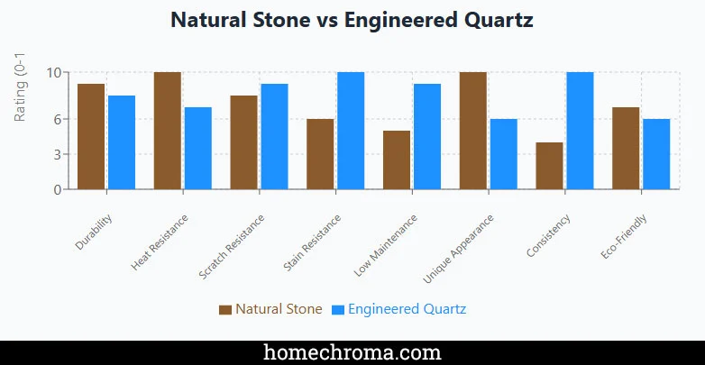 Natural Stone vs Engineered Quartz: A Comprehensive Comparison