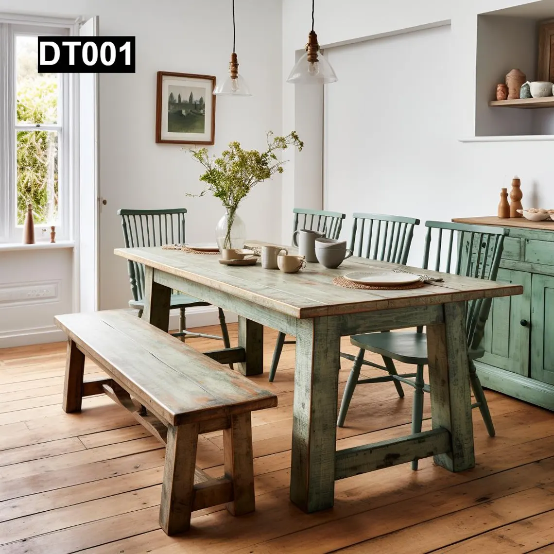 Reclaimed Wood Dining Tables: How They Compare in Durability to New Wood