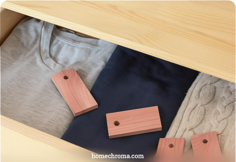 Combat Pests Naturally with Cedarwood Drawer Inserts