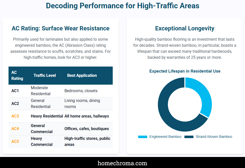 The Easiest-To-Clean Bamboo Flooring for High Traffic Areas