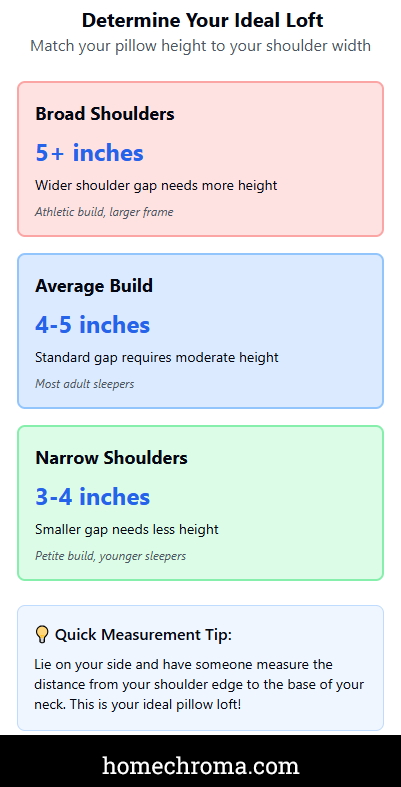 Best Pillow for Side Sleepers with Neck and Shoulder Pain