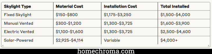Solar Tubes vs Skylights: Which is Best for Your Budget?
