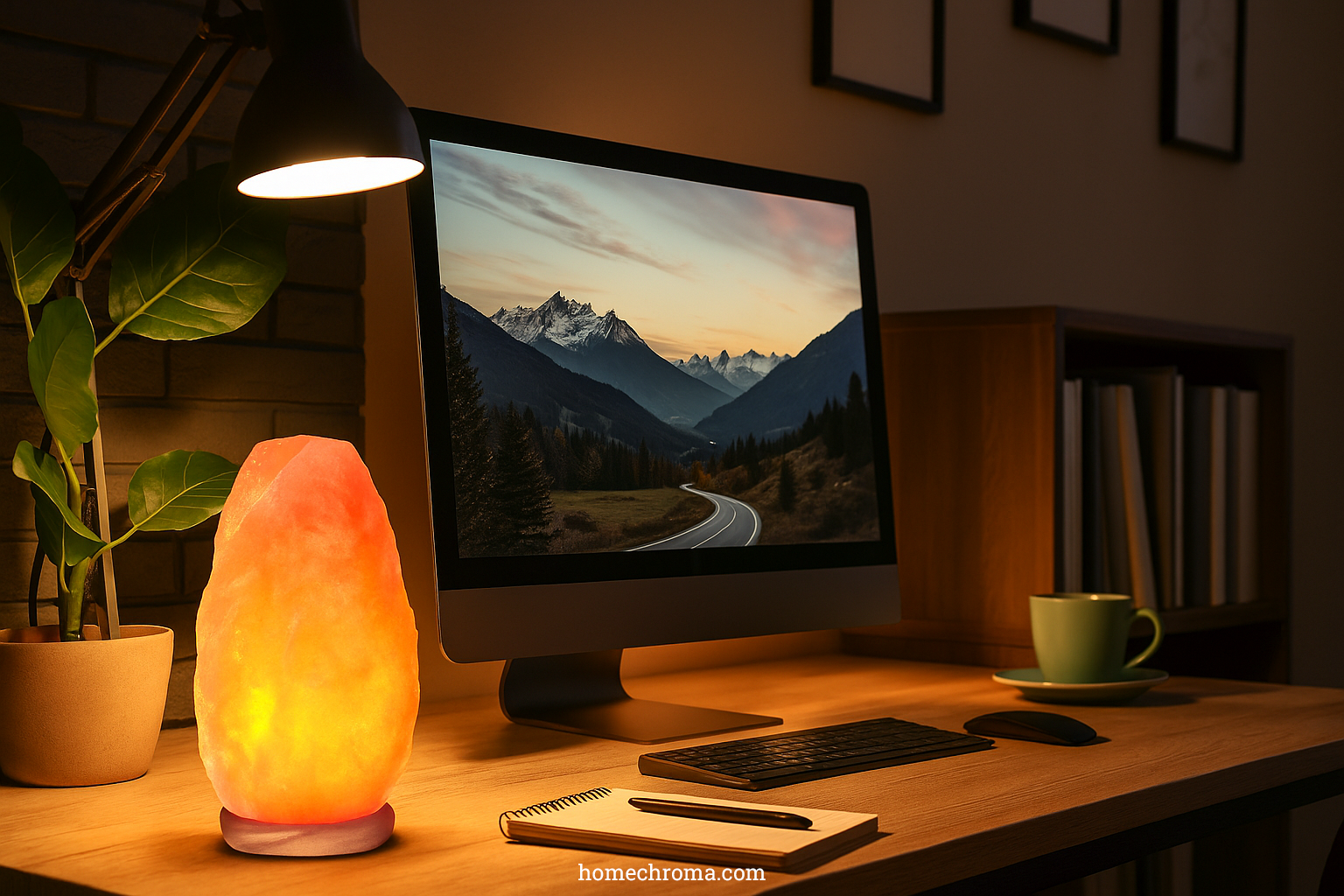 Calming Work Stress In Minutes With Himalayan Salt Lamp Glows