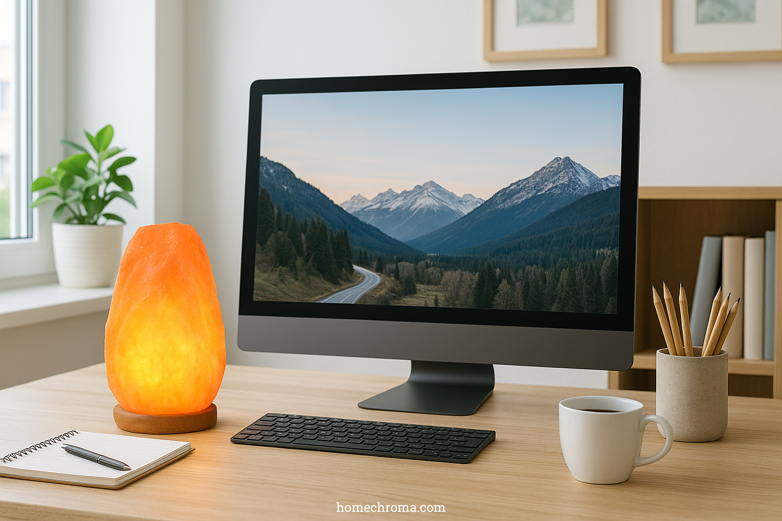 Calming Work Stress In Minutes With Himalayan Salt Lamp Glows