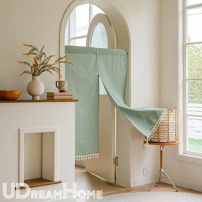 Noren Door Curtains: Adding a Touch of Japanese Elegance to Your Biophilic Home