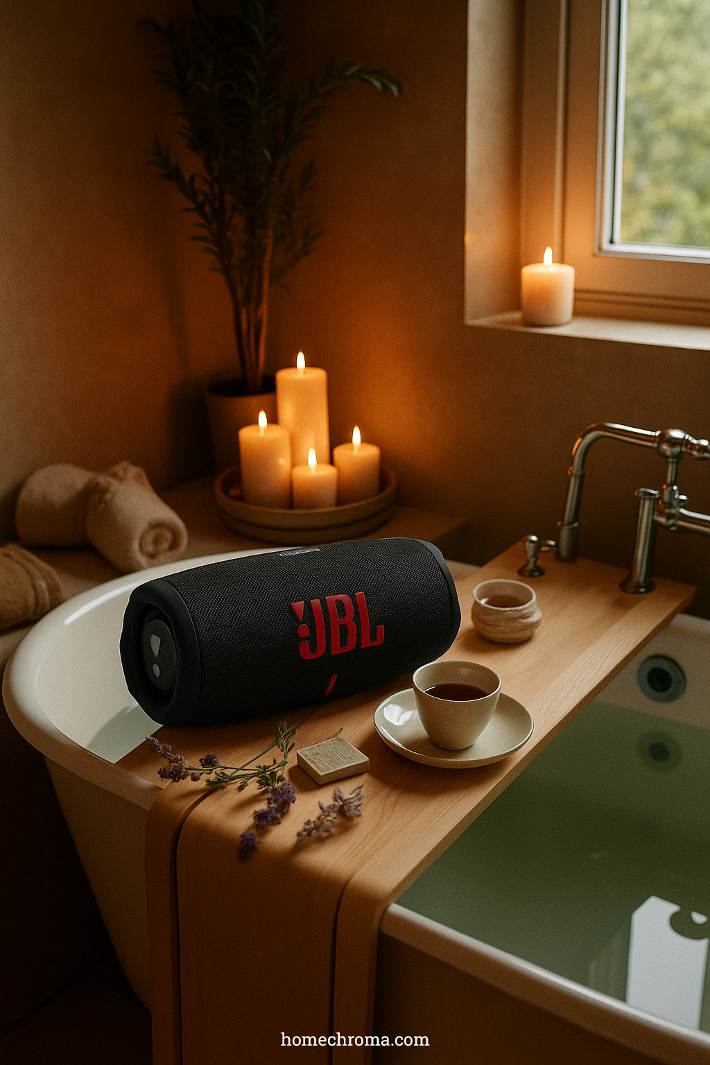 UE MEGABOOM 3 vs. JBL Charge 5: Which Speaker Creates the Perfect Natural Bathroom Spa Experience?