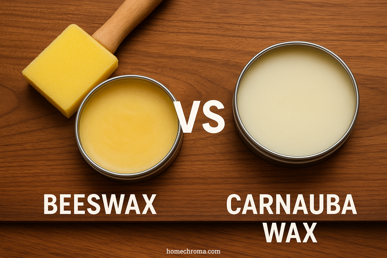 Beeswax vs Carnauba Wax: Which Is Better for Your Wood Furniture?