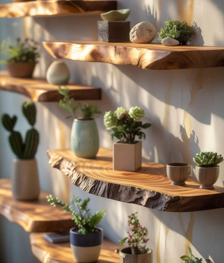 Top 9 Soulful Live Edge Wood Furniture For Biophilic Homes