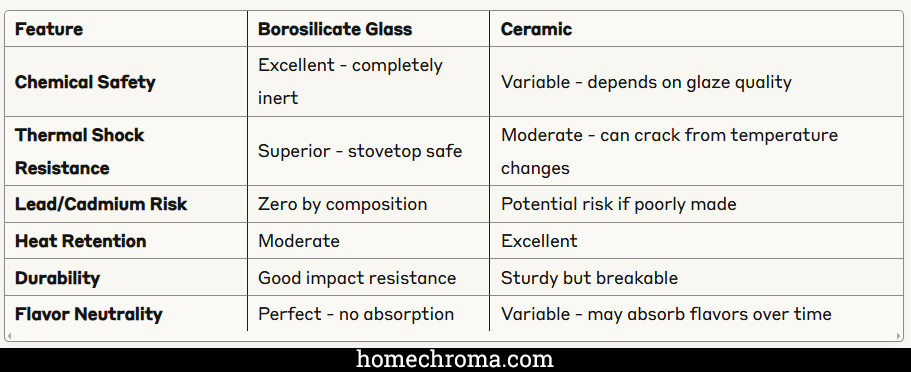 Glass Teapot vs Ceramic Teapot – Which One is Quietly Poisoning Your Tea?