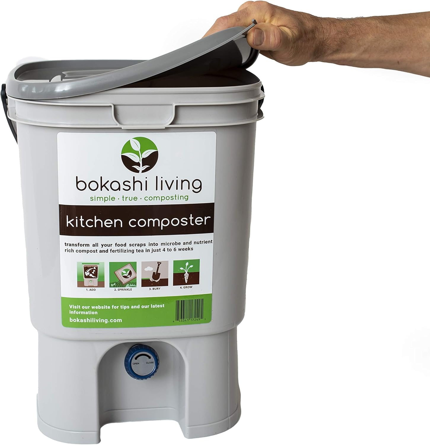 Bokashi Bin: How to Turn Food Scraps Into "Black Gold"