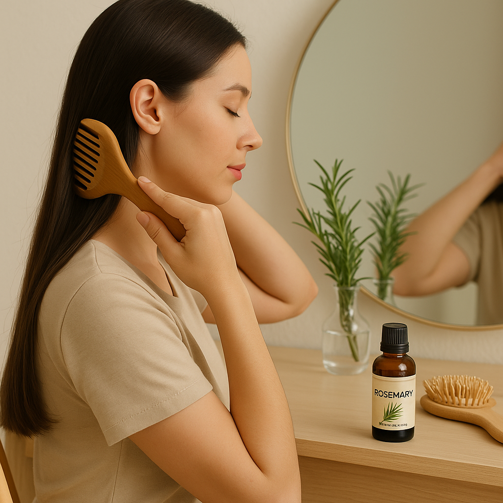 How to Use Rosemary Essential Oil for Hair: Before Your Thinning Gets Worse & Gray Takes Over