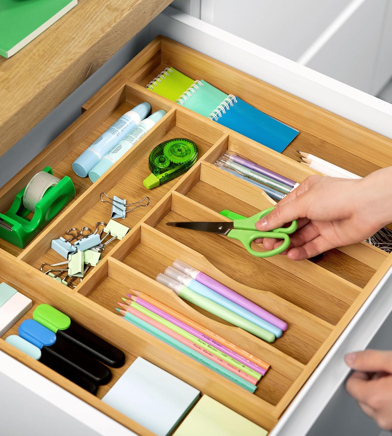 Adjustable Bamboo Drawer Organizer: How to Transform Chaotic Drawers and Finally Find What You Need