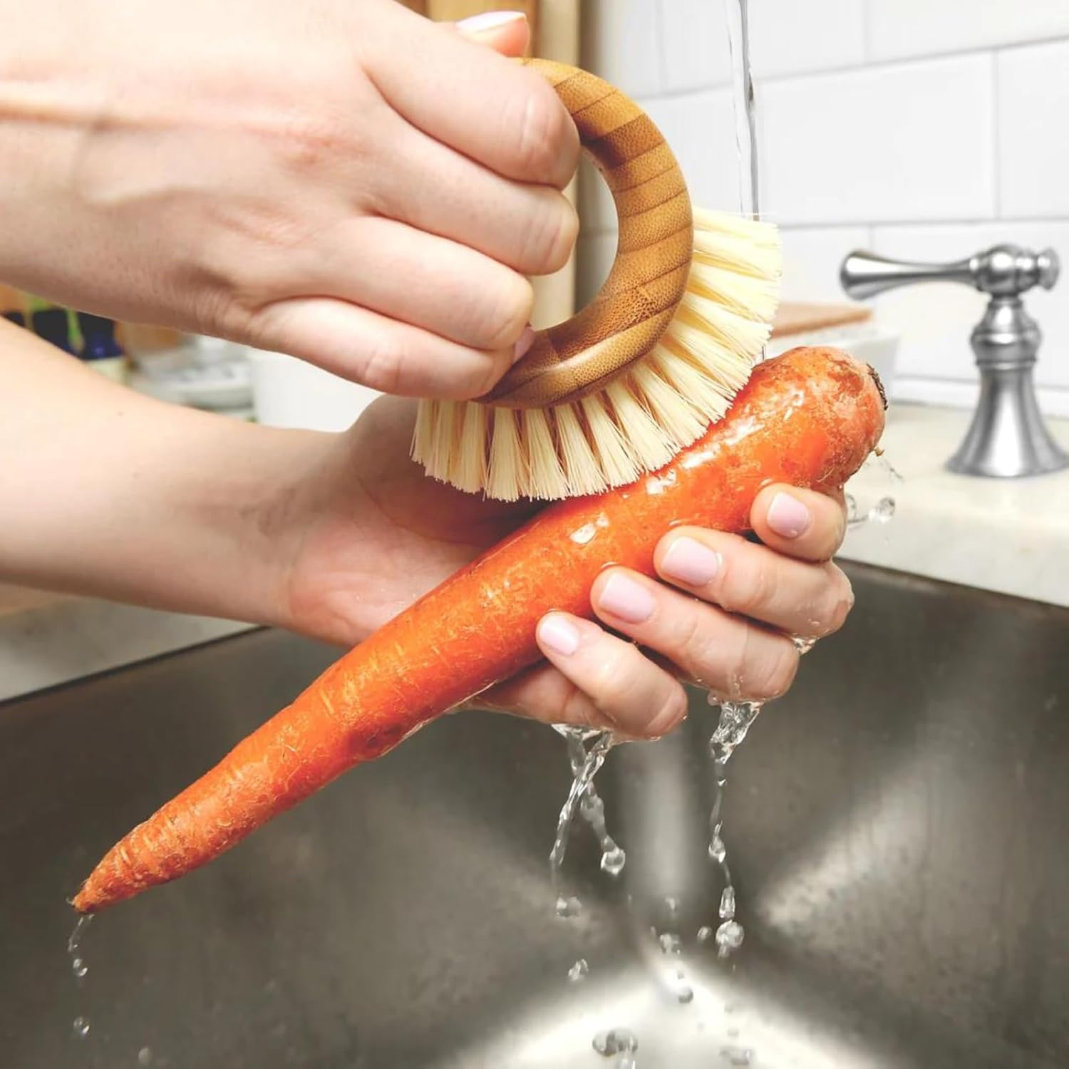 6 Best Vegetable Scrubbers: How Chefs Clean Produce 3X Faster Without Chemicals